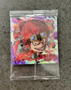 ワンピースウエハースシール　ユースタス・キッド ホログラムステッカー