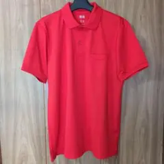 ★9月セール‼️ ♦9月7日まで♦ UNIQLO レッドDRY-EX ポロシャツ