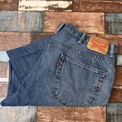 ビンテージ　古着　リーバイス550 バギー　デニムジーンズ　W40L30