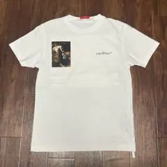 off white tシャツ白プリント半袖プリントイタリアミラノのサムネイル