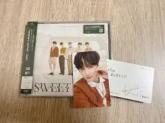 SWEET通常盤 TXT ヒュニンカイ トレカ メッセージカード