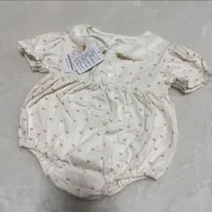 新品セーラー襟半袖ロンパース女の子80cm