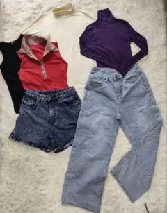 レディースまとめ売り6点セットM〜Lデニム