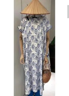 ハウスオブロータス　陶器　アオザイ　チャイナドレス　チャイナ服　ワンピース 2026年最新】ハウスオブロータス チャイナの人気アイテム - メルカリ