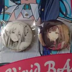プロセカ グリッター缶バッジ 宵崎奏 東雲絵名