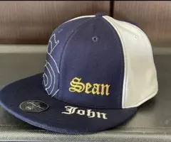Sean John B boy キャップ　クレイジーパターン　ショーンジョン