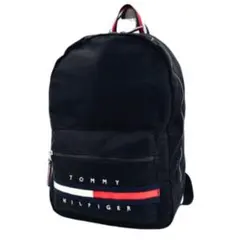 TOMMY HILFIGER トミーヒルフィガーバックパック ロゴ ブラックのサムネイル