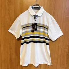 【KANSAI YAMAMOTO】 半袖ポロシャツ　タグ付き未使用品　Lサイズのサムネイル