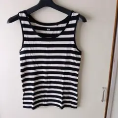 UNIQLO ストライプ タンクトップ L