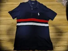 Polo by Ralph Lauren ネイビー ポロシャツ LL