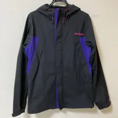 Columbia Omni-Tech ジャケット メンズM ブラック/パープル