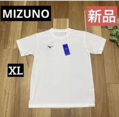 【新品】MIZUNO ナビドライTシャツ（半袖/丸首）ホワイト XLサイズのサムネイル
