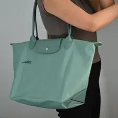 【新品】ロンシャン ル プリアージュ　クラブ 肩掛け70周年 馬刺繍 M