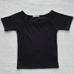 ROYAL PARTY ロイヤルパーティー 黒の半袖Tシャツ フリーサイズのサムネイル