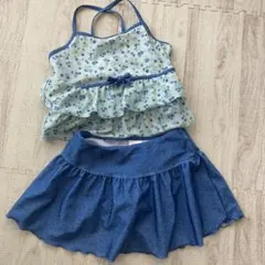 女の子用セパレート水着 140cm