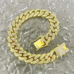 ブレスレット 20cm ホワイト シルバー レインボーカラー ブリンブリン 