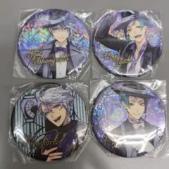 オクタヴィネル寮　寮服　アズール　フロイド　ジェイド　缶バッジ