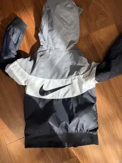 Nike フード付きジャケット XS グレー/ネイビー