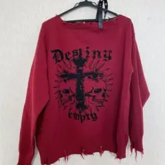 サブカル ダメージ トップス