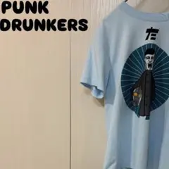 PUNK DRUNKERS たねマン Tシャツ 水色のサムネイル