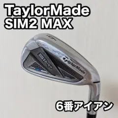 TaylorMade SIM2 MAX 6番アイアン 単体 2026年最新】SiM2 アイアン 6番の人気アイテム - メルカリ