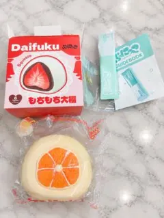 PUNIKKO もちもち大福 スクイーズ みかん