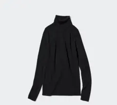 未使用品/ユニクロ/extra fine merino wool ハイネック