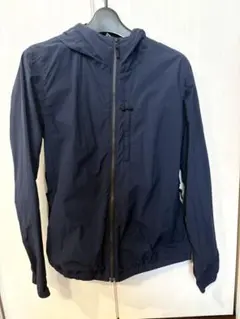 ネイビー フード付き マウンテンパーカー