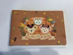 東京ディズニーシー ダッフィー 秋 リングノート Autumn Palette
