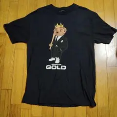 ACAPULCO GOLD クマ Tシャツ L 黒