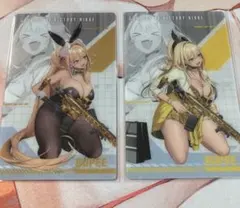 勝利の女神NIKKE メタルカード ルピー バニー セット売り。