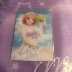 五等分の花嫁 中野四葉 ウエハース 카드