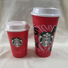 スターバックス ホリデーシーズンリユーザブルカップ 2個セット