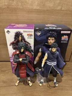 一番くじ ナルト 疾風伝 C賞 うちはオビト ラストワン賞 うちはマダラ