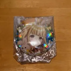 学マス GiGO 藤田ことね オーロラ缶バッジ