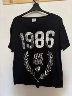 PINK Victoria’s Secret 半袖Tシャツ 1986 M 黒のサムネイル