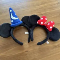 ミッキー・ミニー カチューシャセット