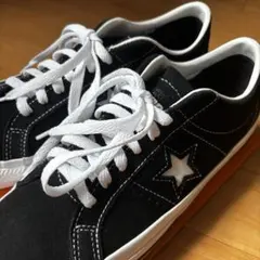 Converse One Star ブラック ホワイト ローカット