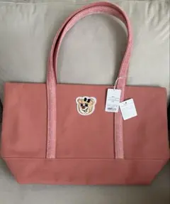 フェイラー オールドテディガールワッペントートバッグ(大) LLペール