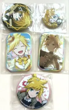 プロセカ スクエア缶バッジ 鏡音レン まとめ売り