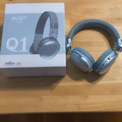 AVIO T WA-Q1 ワイヤレスヘッドホンブルー