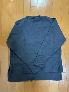 COMME CA ISMクールネックニット