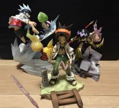 シャーマンキング フィギュア3体セット ヨウ タオレン ホロホロ - メルカリ