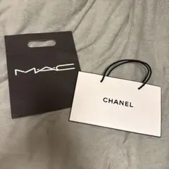 MAC CHANEL ショッピングバッグ 2点セット
