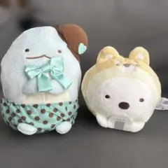 すみっコぐらし チョコミント こいぬといぬごっこ ぬいぐるみ 2個セット
