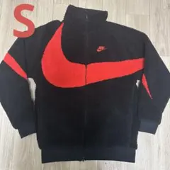 NIKE ロゴ　リバーシブル　ジャケット　ボア　フリース　ナイロン　アウター