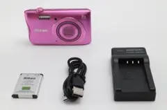 ✨動作品✨Nikon COOLPIX S3700 ピンク デジカメ 充電ケーブル 2025年最新】NiKON coolpix s3700 充電器の人気アイテム - メルカリ