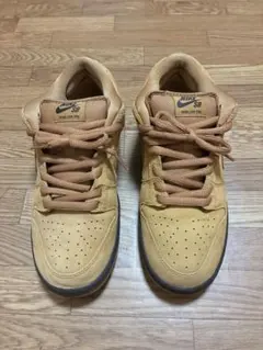 試着のみ NIKE DUNKSB LOW ウィート ダンクロー ナイキ