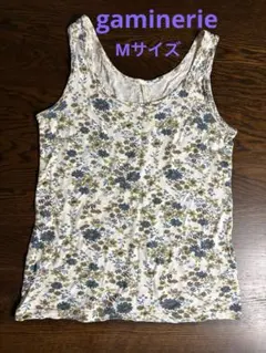 gaminerie 花柄タンクトップ　Mサイズのサムネイル
