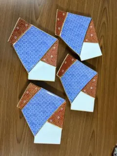 74かめかめ様❀伊万里焼❀高級❀寛右エ門窯❀文結型❀他セット❀未使用